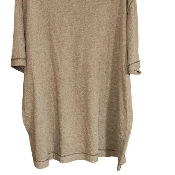 Tommy Bahama Jean VNeck Island Modern Fit Cotton Tan Tee Shirt Size XXL - Picture 6 of 7